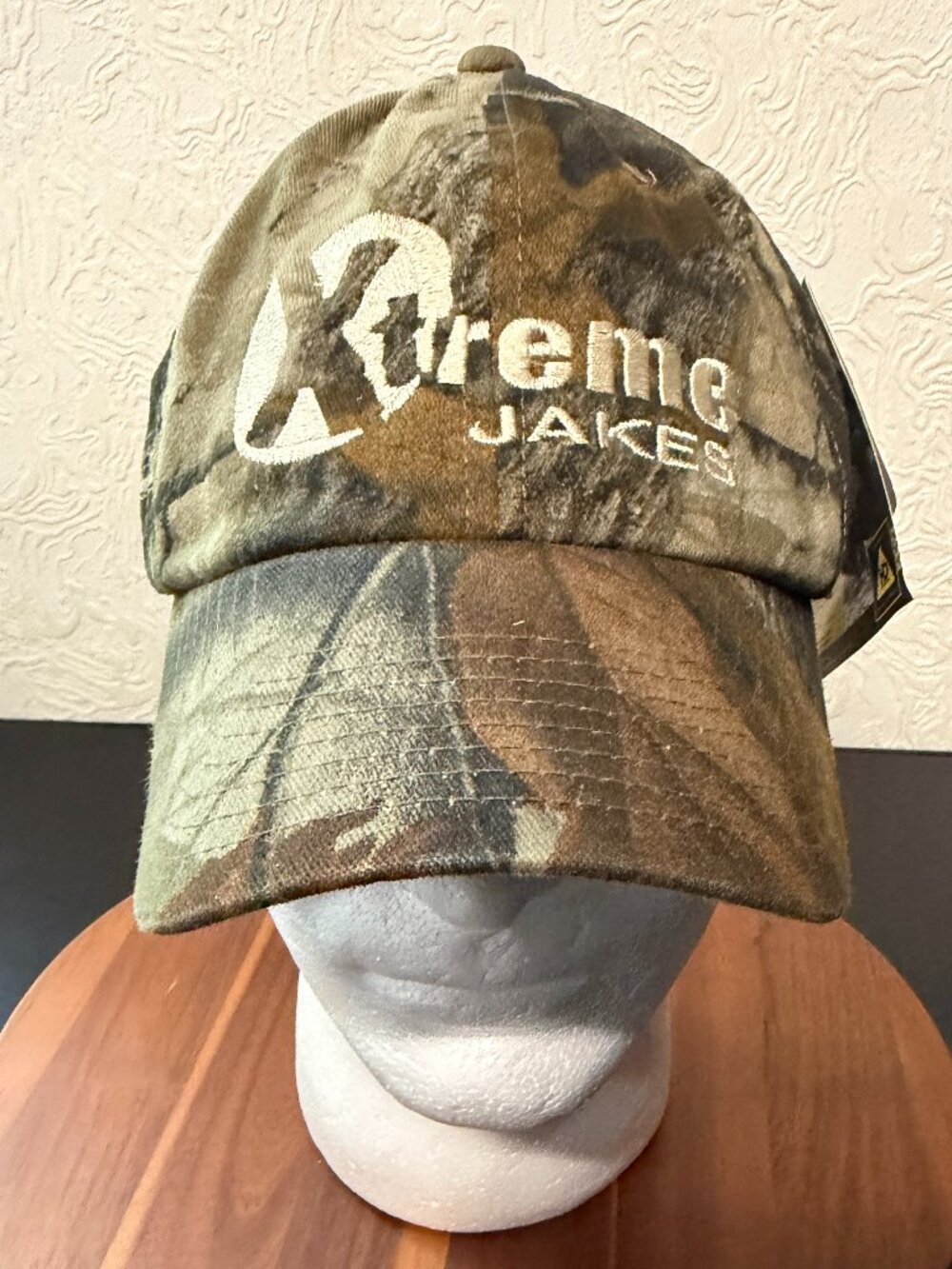 Xtreme Jakes Camo Hat Nwtf Realtree Hardwoods Hunting Strech Fit